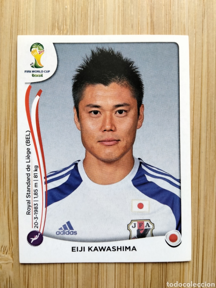 Cromos de F&uacute;tbol: EIJI KAWASHIMA 243 JAPON JAPAN MUNDIAL BRASIL 2014 PANINI NUEVO SIN PEGAR FIFA WORLD CUP BRASIL