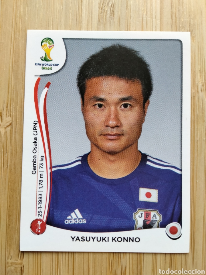 Cromos de Futebol: YASUYUKI KONNO 245 JAPON JAPAN MUNDIAL BRASIL 2014 PANINI NUEVO SIN PEGAR FIFA WORLD CUP BRASIL