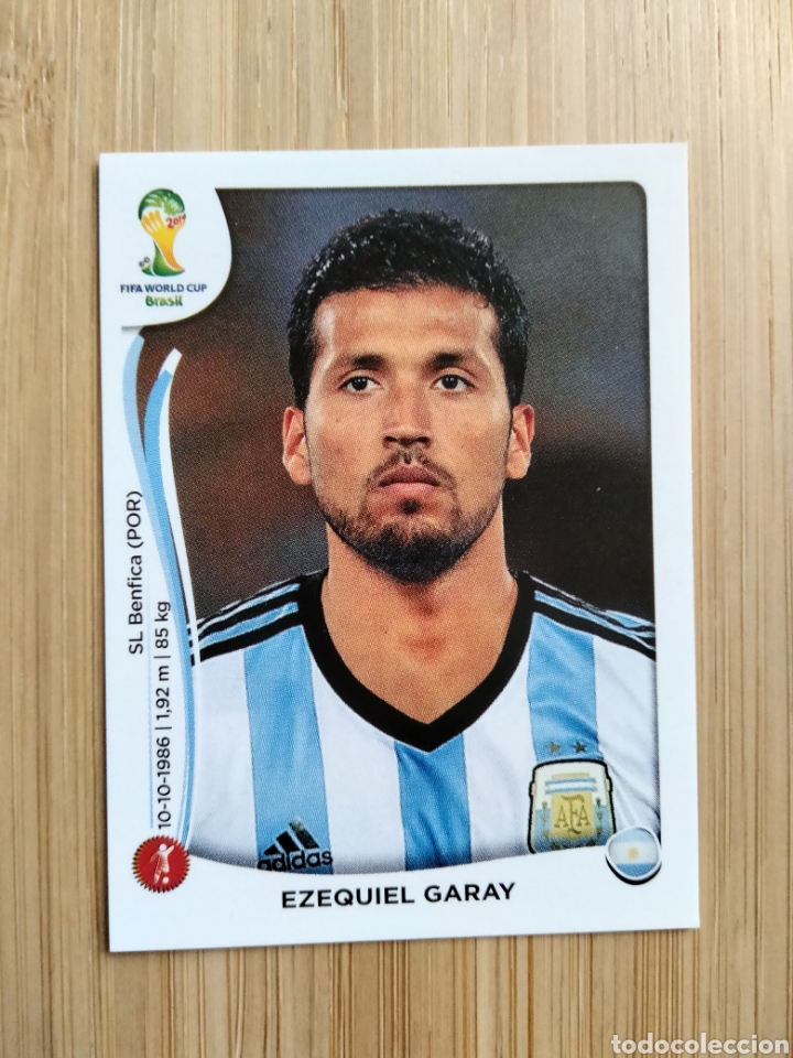Cromos de F&uacute;tbol: EZEQUIEL GARAY ARGENTINA N&ordm; 416 MUNDIAL BRASIL 2014 PANINI NUEVO SIN PEGAR FIFA WORLD CUP BRASIL