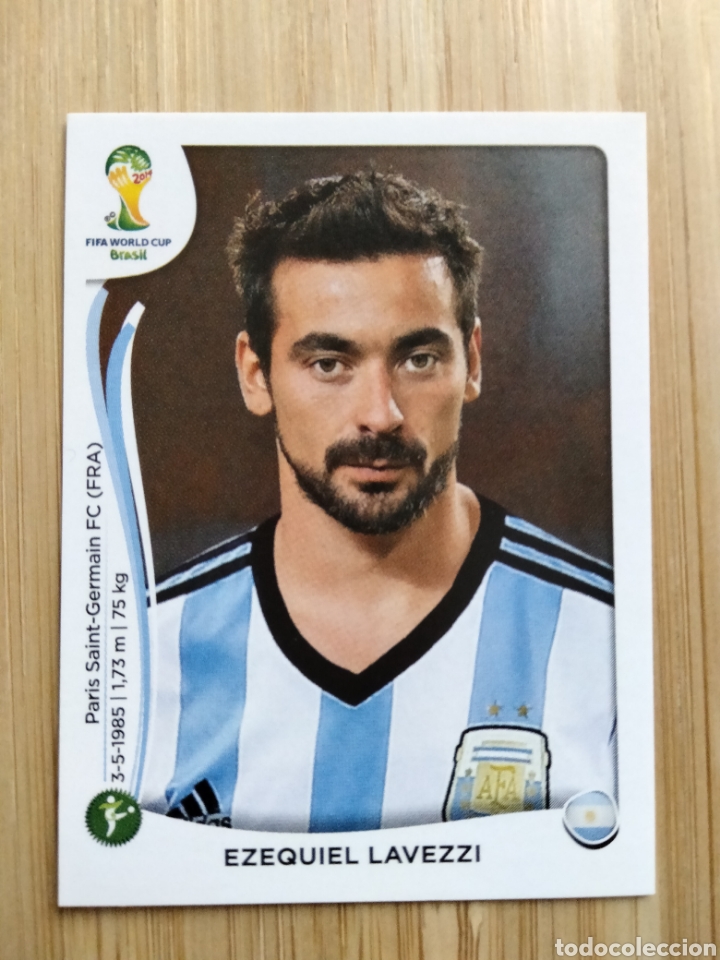 Cromos de F&uacute;tbol: EZEQUIEL LAVEZZI 426 ARGENTINA MUNDIAL BRASIL 2014 PANINI NUEVO SIN PEGAR FIFA WORLD CUP BRASIL