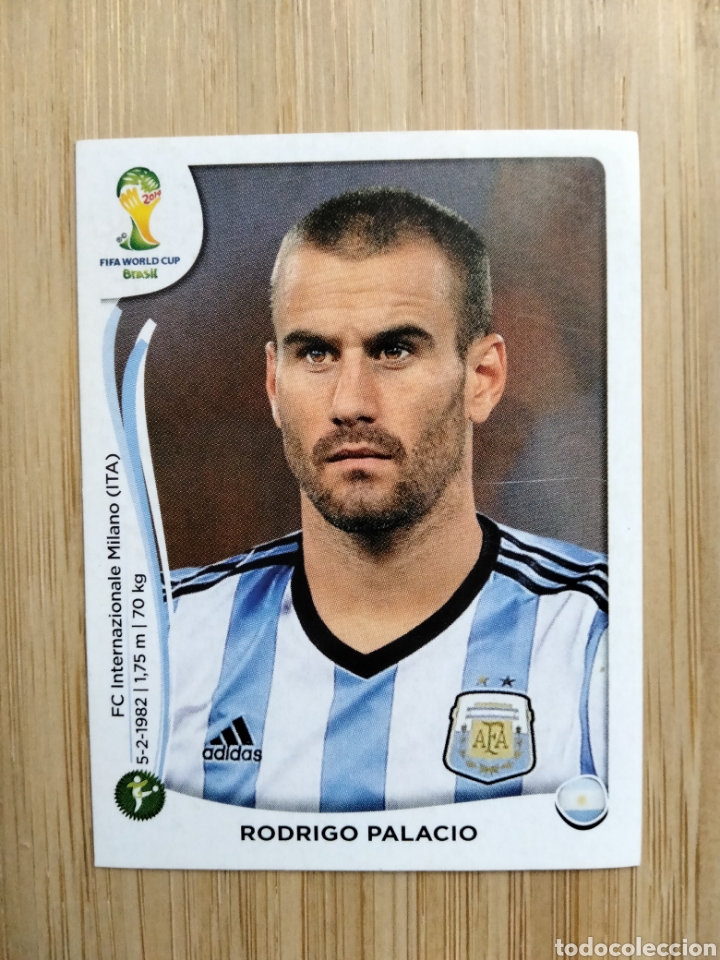 Cromos de F&uacute;tbol: RODRIGO PALACIO ARGENTINA N&ordm; 427 MUNDIAL BRASIL 2014 PANINI NUEVO SIN PEGAR FIFA WORLD CUP BRASIL