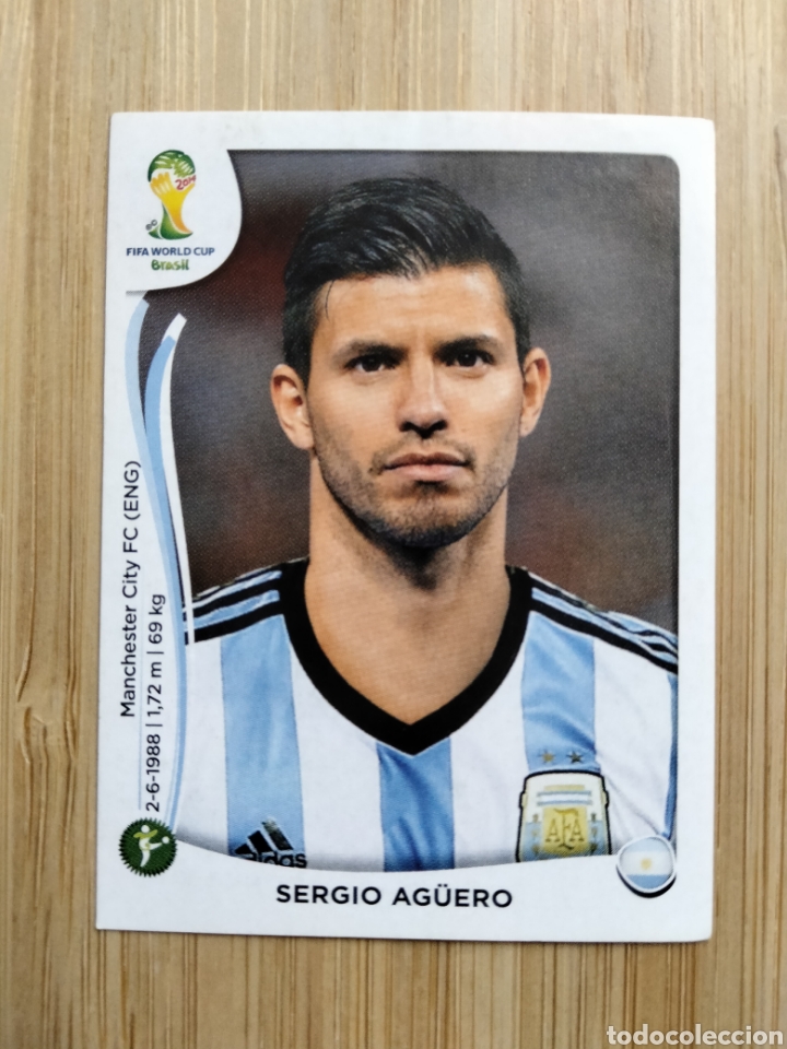 Cromos de F&uacute;tbol: SERGIO KUN AG&Uuml;ERO 428 ARGENTINA MUNDIAL BRASIL 2014 PANINI NUEVO SIN PEGAR FIFA WORLD CUP BRASIL