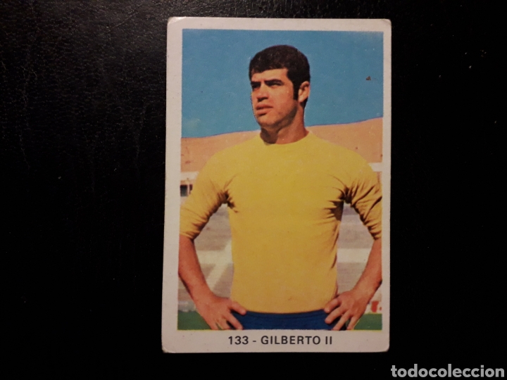GILBERTO II LAS PALMAS N° 133 RUIZ ROMERO 1970-1971. 70-71 SIN PEGAR. VER FOTOS. PEDIDO MÍNIMO 3€ (Coleccionismo Deportivo - Álbumes y Cromos de Deportes - Cromos de Fútbol)