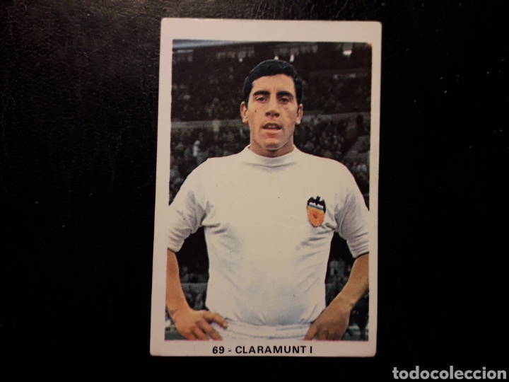 CLARAMUNT VALENCIA CF N° 69 RUIZ ROMERO 1970-1971. 70-71 SIN PEGAR. VER FOTOS. PEDIDO MÍNIMO 3€