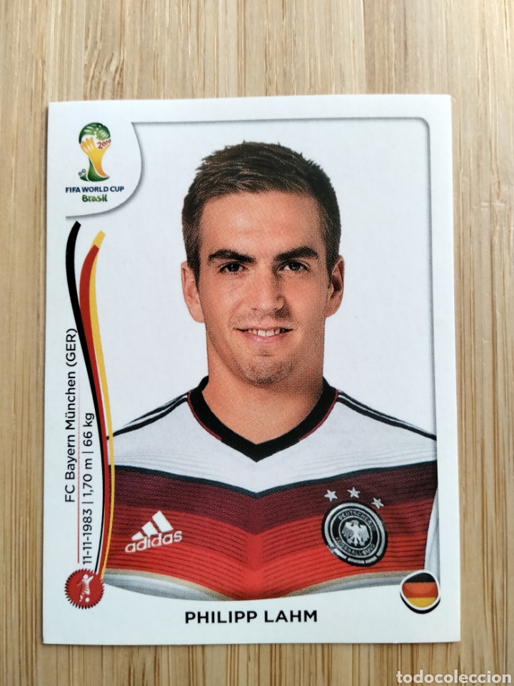 Cromos de F&uacute;tbol: PHILIPP LAHM ALEMANIA GERMANY N&ordm;491 MUNDIAL BRASIL 2014 PANINI NUEVO SIN PEGAR FIFA WORLD CUP BRASIL
