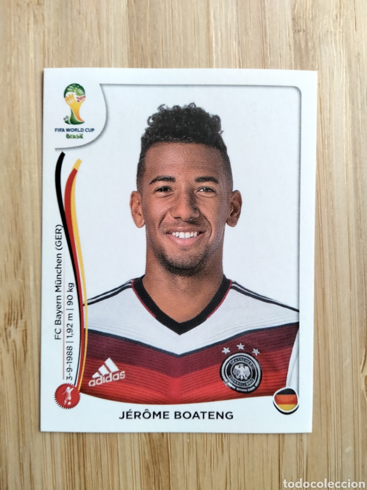 Cromos de F&uacute;tbol: JEROME BOATENG ALEMANIA GERMANY N&ordm;493 MUNDIAL BRASIL 2014 PANINI NUEVO SIN PEGAR FIFA WORLD CUP