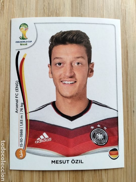Cromos de F&uacute;tbol: MESUT &Ouml;ZIL 499 ALEMANIA GERMANY MUNDIAL BRASIL 2014 PANINI NUEVO SIN PEGAR FIFA WORLD CUP
