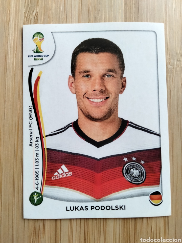Cromos de F&uacute;tbol: LUKAS PODOLSKI 504 ALEMANIA GERMANY MUNDIAL BRASIL 2014 PANINI NUEVO SIN PEGAR FIFA WORLD CUP
