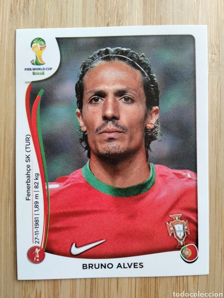 Cromos de F&uacute;tbol: BRUNO ALVES PORTUGAL N&ordm; 511 MUNDIAL BRASIL 2014 PANINI NUEVO SIN PEGAR FIFA WORLD CUP BRASIL