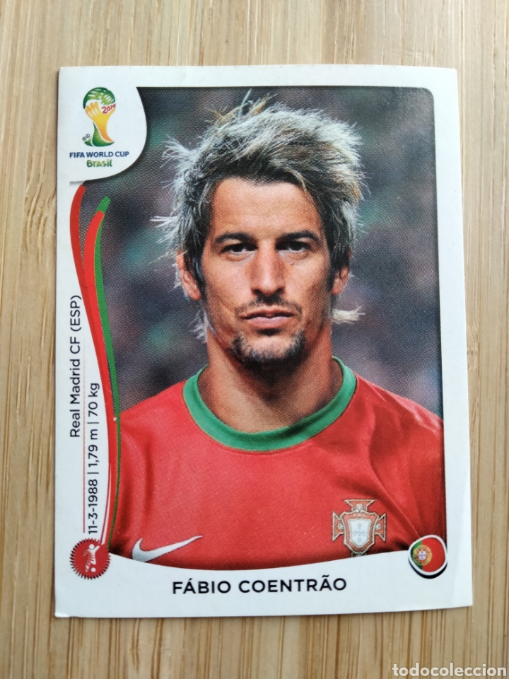 Cromos de F&uacute;tbol: FABIO COENTRAO PORTUGAL N&ordm; 513 MUNDIAL BRASIL 2014 PANINI NUEVO SIN PEGAR FIFA WORLD CUP BRASIL
