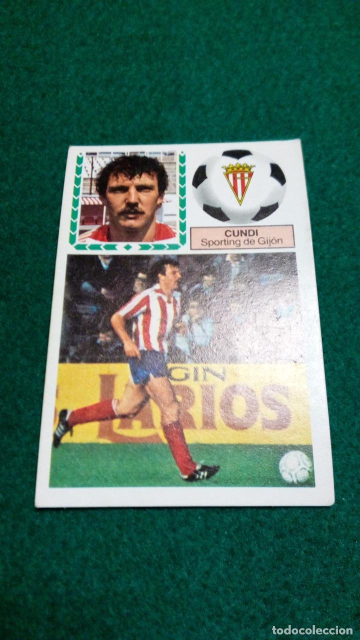 Cromos de f&uacute;tbol: LIGA 83-84 EDICIONES ESTE - CUNDI - Foto 1