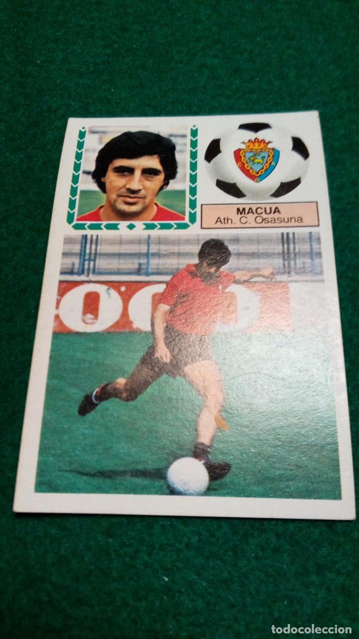 Cromos de f&uacute;tbol: LIGA 83-84 EDICIONES ESTE - MACUA - Foto 1