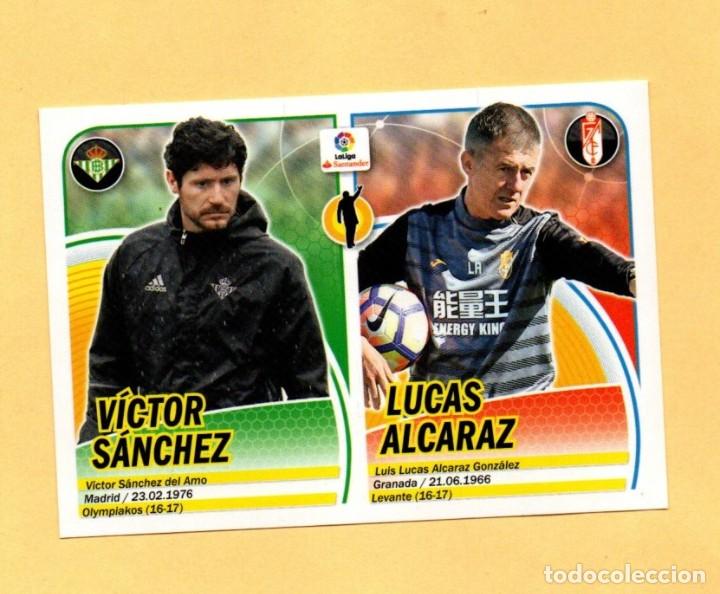 Cromos de F&uacute;tbol: CROMO ED ESTE 2016-2017 FICHAJE INVIERNO ENTRENADORES 40 GRANADA-BETIS LIGA16/17 NUEVO DE SOBRE