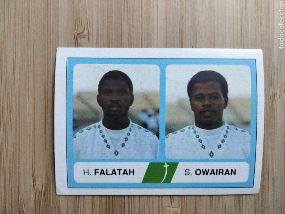 Cartes &agrave; collectionner de Football: H.FALATAH S.OWAIRAN ARABIA SAUDI N&ordm;435 USA 1994 ESTADIO MUNDIAL WORLD CUP FUTBOL 94 NUEVO SIN PEGAR