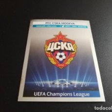 Figurine di Calcio: 242 ESCUDO LOGO CSKA MOSKVA MOSCU CROMOS STICKER UEFA CHAMPIONS LEAGUE 2013 2014 13 14. Lote 312985693