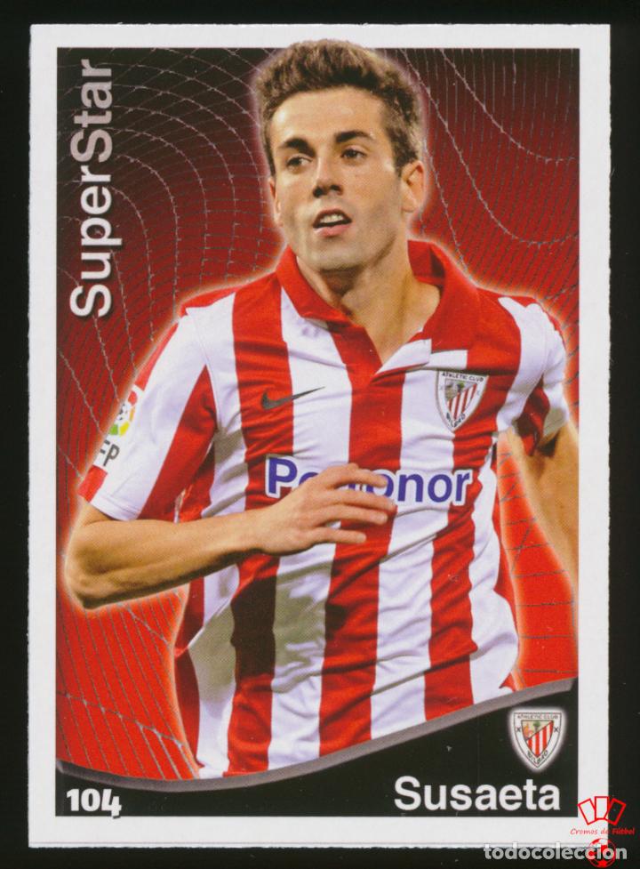 Fu&szlig;ball-Sticker: #104. MARKEL SUSAETA (SuperStar Mate) - Athletic Bilbao 2014/2015 - Mundicromo Liga Card/Cromo 14/15