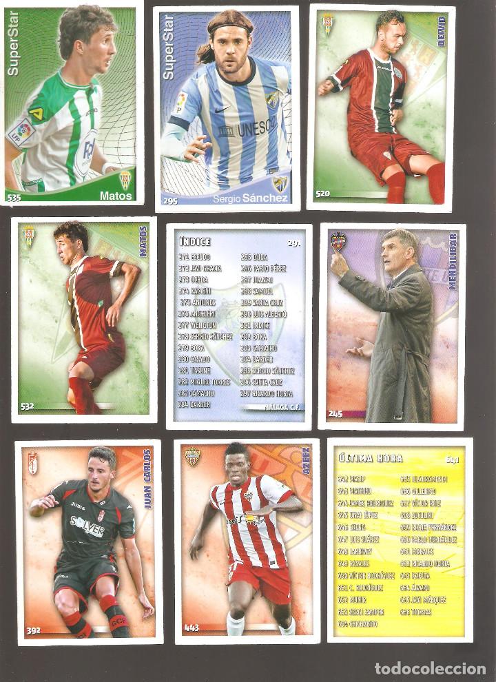 Figurine di Calcio: 1 lote de 9 cromos mundi cromos liga 2015