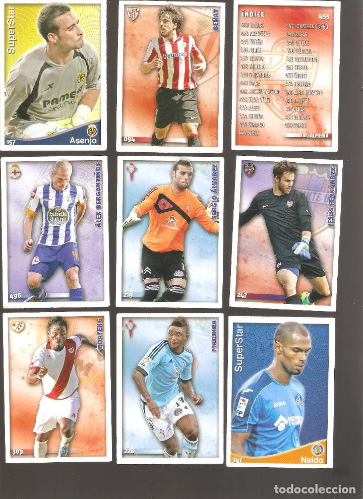 Figurine di Calcio: 1 lote de 9 cromos mundi cromos liga 2015
