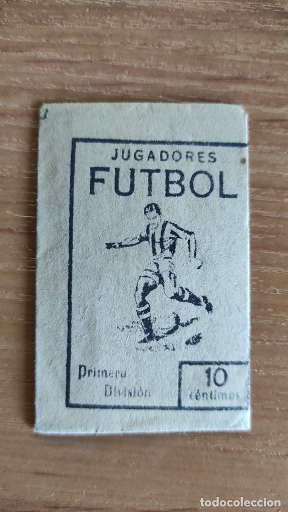 Figurine di Calcio: Sobre de cromos sin abrir: Jugadores de futbol. Primera divisi&oacute;n. A&ntilde;os 50