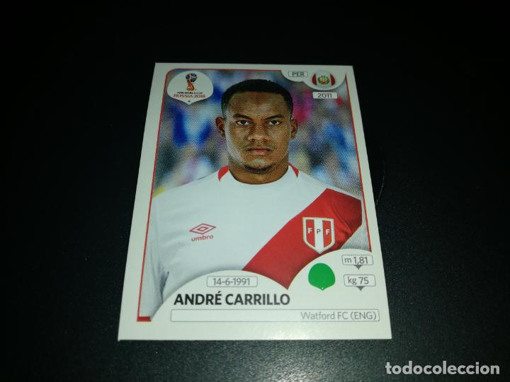 Fu&szlig;ball-Sticker: 251 ANDRE CARRILLO PERU CROMOS ALBUM MUNDIAL FUTBOL 18 FIFA WORLD CUP RUSSIA RUSIA 2018