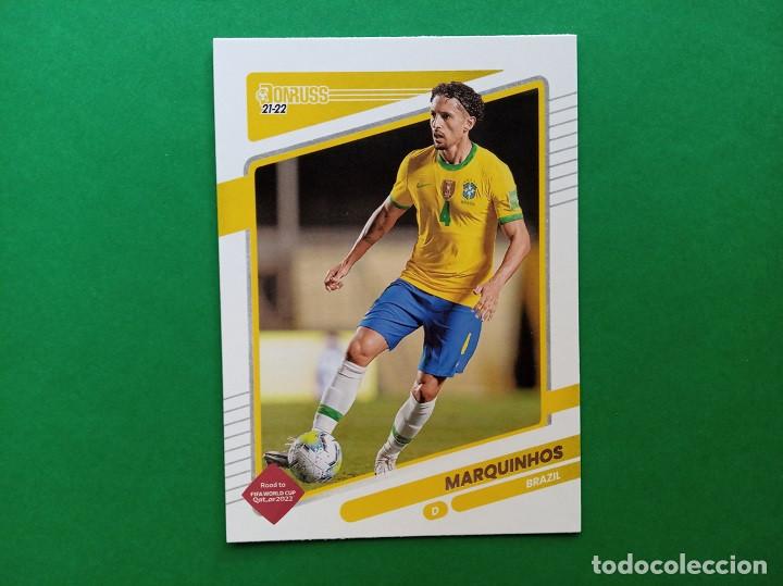 Cromos de Futebol: N&ordm; 19 MARQUINHOS Brasil Paris Saint-Germain Donruss Soccer QATAR 2021 2022 Road To World Cup 21 22