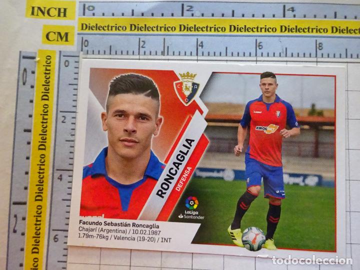 Cartes &agrave; collectionner de Football: CROMO DE F&Uacute;TBOL. LIGA 2019 2020 EDICIONES ESTE PANINI. RONCAGLIA OSASUNA. 61 &Uacute;LTIMOS FICHAJES