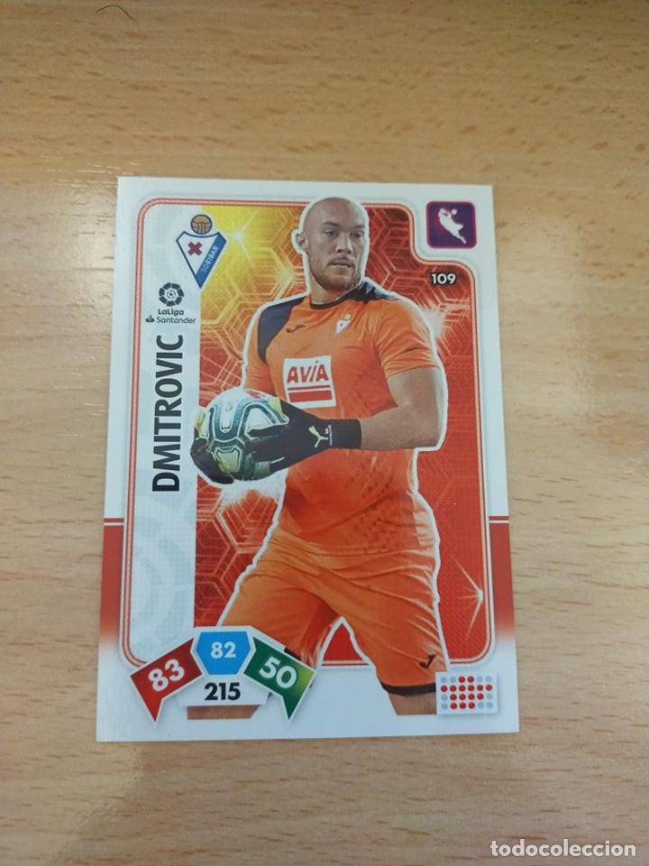 Cromos de f&uacute;tbol: Adrenalyn 19/20. 109- Dmitrovic. Eibar. - Foto 1
