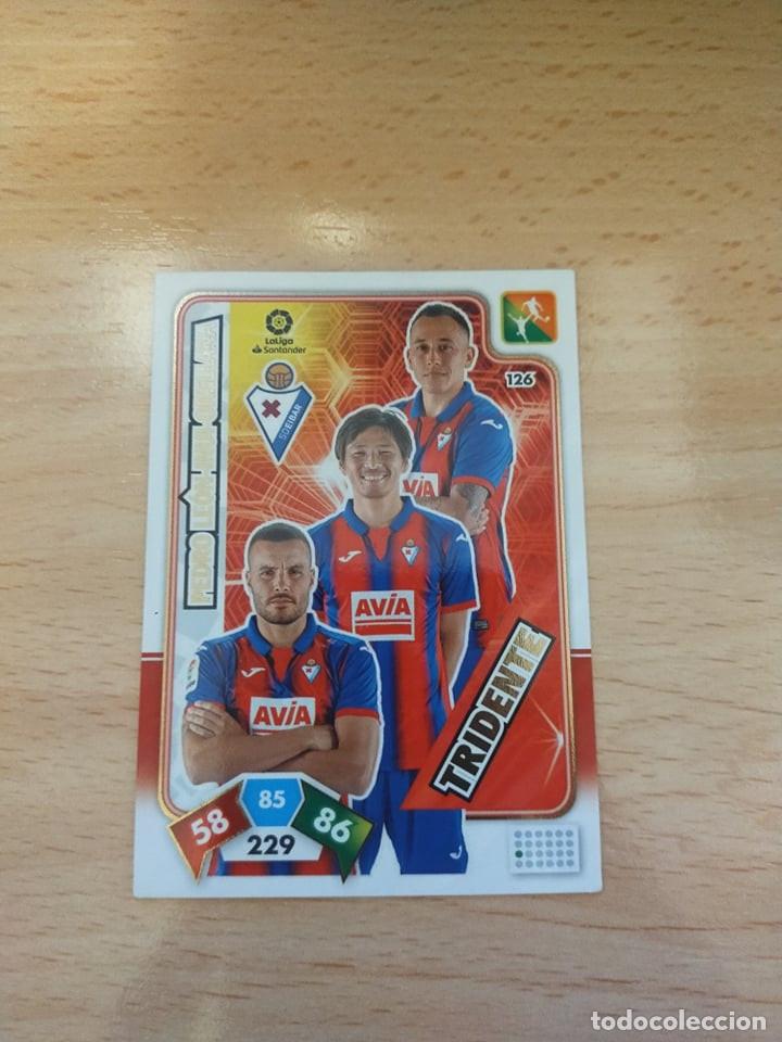 Cromos de f&uacute;tbol: Adrenalyn 19/20. 126- Tridente. Eibar. - Foto 1