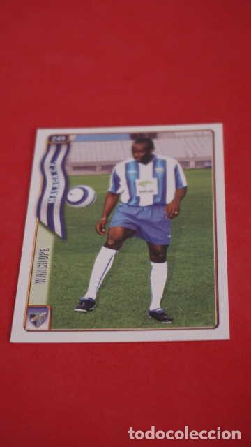 Cartes &agrave; collectionner de Football: WANCHOPE,249,MUNDICROMO,LAS FICHAS DE LA LIGA 2004/2005,MUNDI CROMO 04/05, NUMERO 249,MALAGA