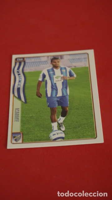 Cromos de Futebol: AMOROSO,266,MUNDICROMO,LAS FICHAS DE LA LIGA 2004/2005,MUNDI CROMO 04/05, NUMERO 266,MALAGA