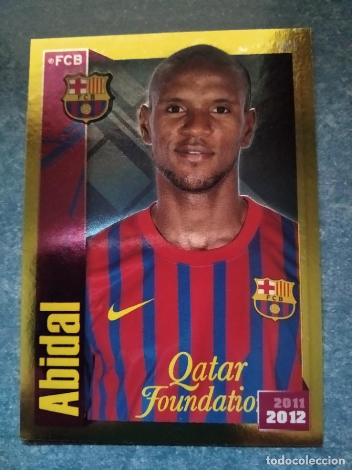 Fu&szlig;ball-Sticker: Colecci&oacute;n oficial FC.Barcelona 2011/12,Abidal (Brillante,N&deg;56).