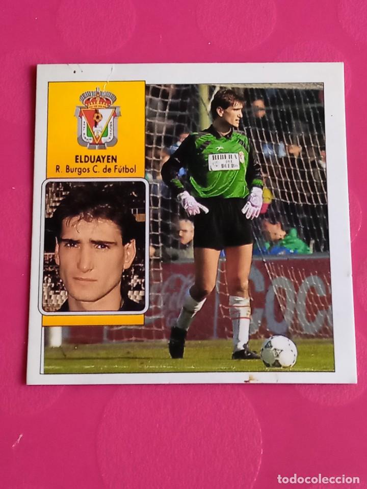 Football Stickers: ELDUAYEN BURGOS ESTE 92 93 1992 1993 RECUPERADO