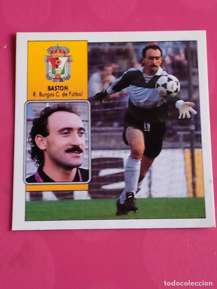Football Stickers: BASTON BURGOS ESTE 92 93 1992 1993 RECUPERADO