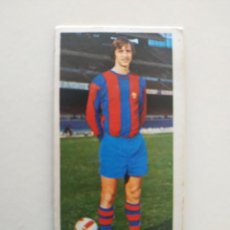 Cromos de Fútbol: CRUYFF FC.BARCELONA ESTE 1975-1976 CROMO DESPEGADO LEVE PARTE DE ARRIBA