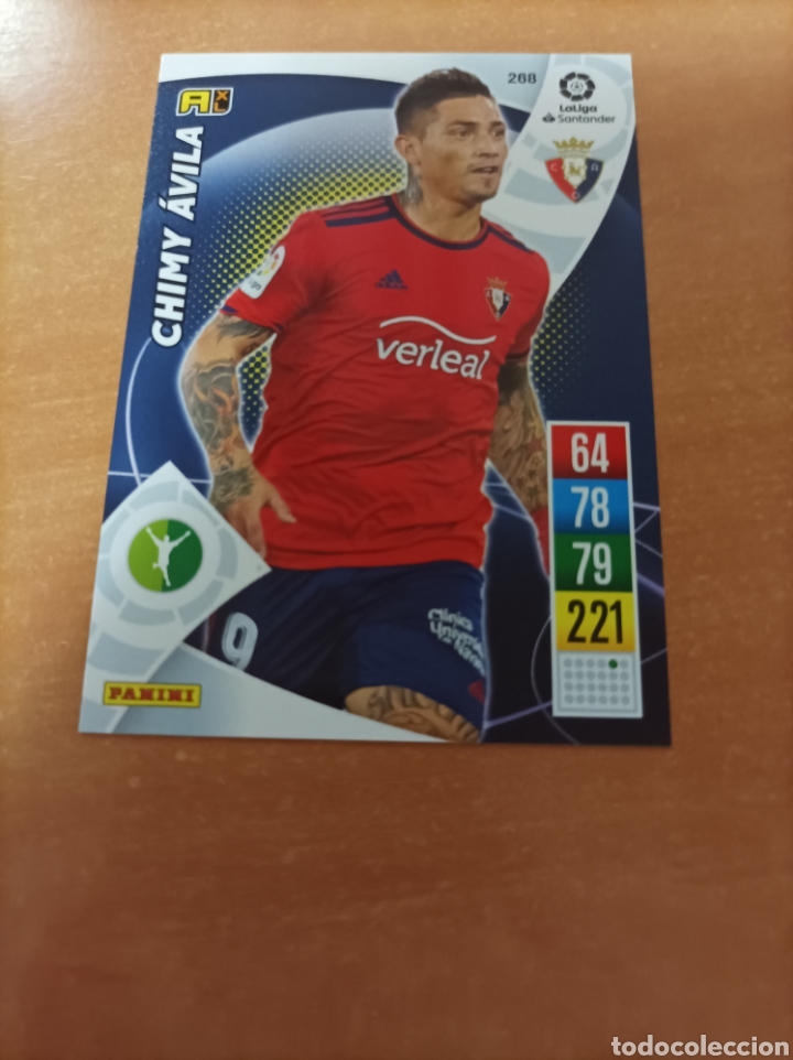 Fu&szlig;ball-Sticker: Chimy &Aacute;vila 268 Osasuna Adrenalyn XL 2021-22