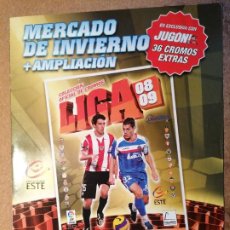 Cromos de Fútbol: PANINI LIGA ESTE 08/09 HOJAS VACIAS DEL MERCADO INVIERNO LAS DE LA FOTO. Lote 314141098