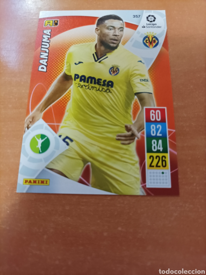 Football Stickers: Danjuma 357 Villarreal Adrenalyn XL 2021-22