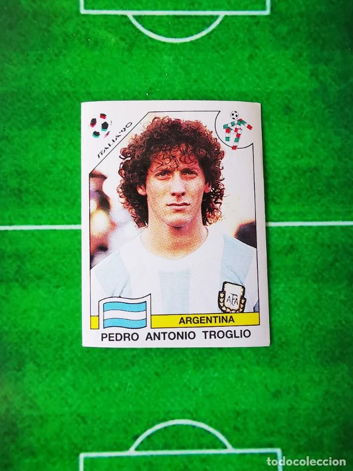 Cromos de F&uacute;tbol: CROMO SIN PEGAR FUTBOL 90 PANINI MUNDIAL ITALIA 1990 ARGENTINA 125 PEDRO ANTONIO TROGLIO