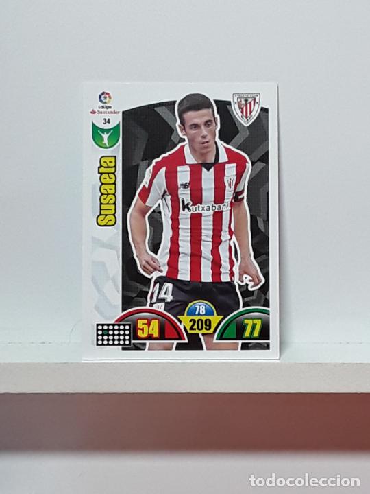Cromos de f&uacute;tbol: ADRENALYN 2017 2018 17 18 CROMO PANINI FUTBOL N 34 ATHLETIC SUSAETA