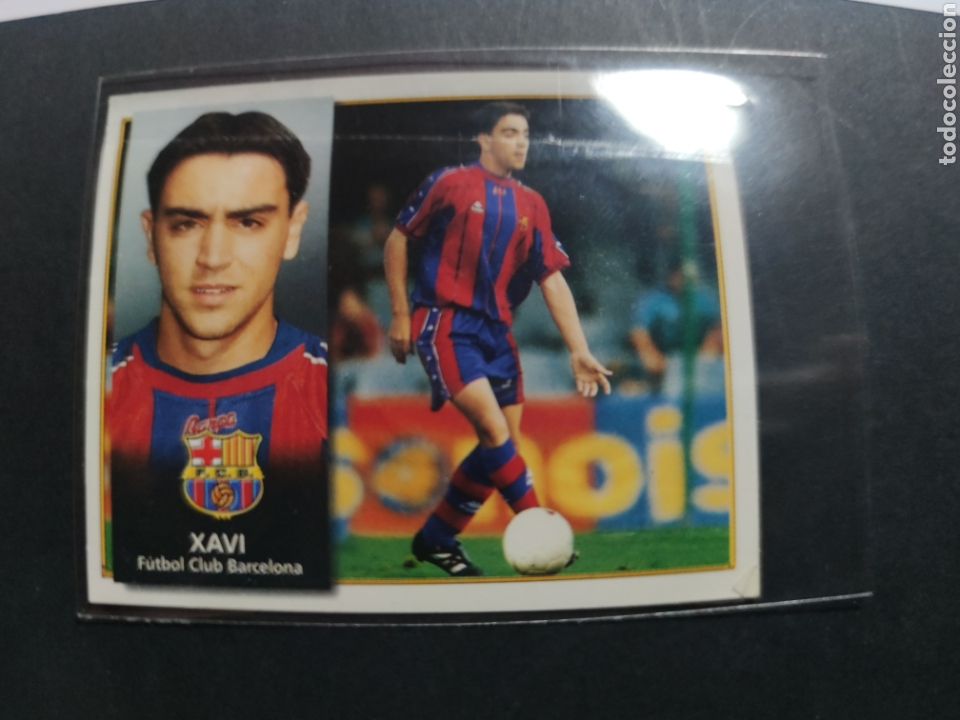 Cromos de f&uacute;tbol: ESTE 98-99 XAVI ROOKIE BARCELONA VENTANILLA - Foto 1