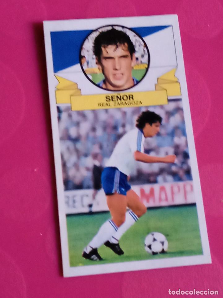 Cartes &agrave; collectionner de Football: SE&Ntilde;OR ZARAGOZA ESTE 85 86 1985 1986 RECUPERADO