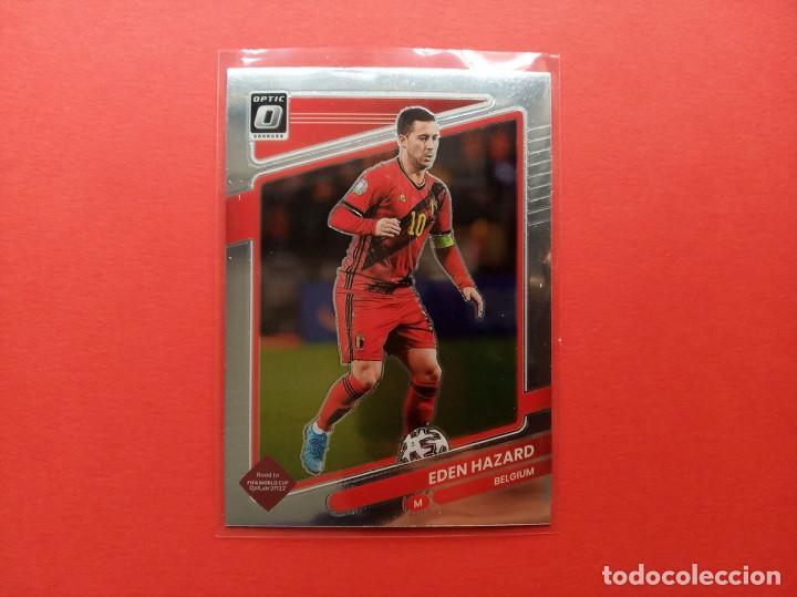 Cromos de Futebol: N&ordm; 10 OPTIC Eden HAZARD B&eacute;lgica Real Madrid CF Donruss Soccer QATAR 2021 2022 RoadTo World Cup 21 22