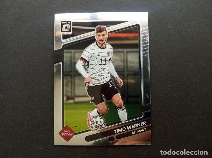 Cromos de Futebol: N&ordm;70 OPTIC Timo WERNER Alemancia Chelsea Donruss Soccer QATAR 2021 2022 Road To FIFA World Cup 21 22