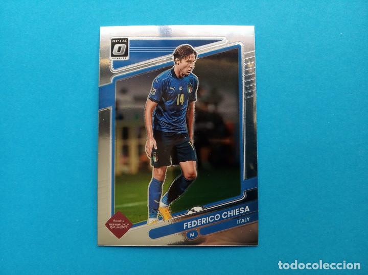 Cromos de Futebol: N&ordm; 82 OPTIC Federico CHIESA Italia Juventus FC Donruss Soccer QATAR 2021 2022 RoadTo World Cup 21 22