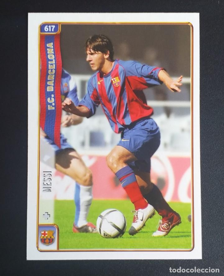 cromo nº 617 messi rookie barcelona mundicromo - Compra venta en