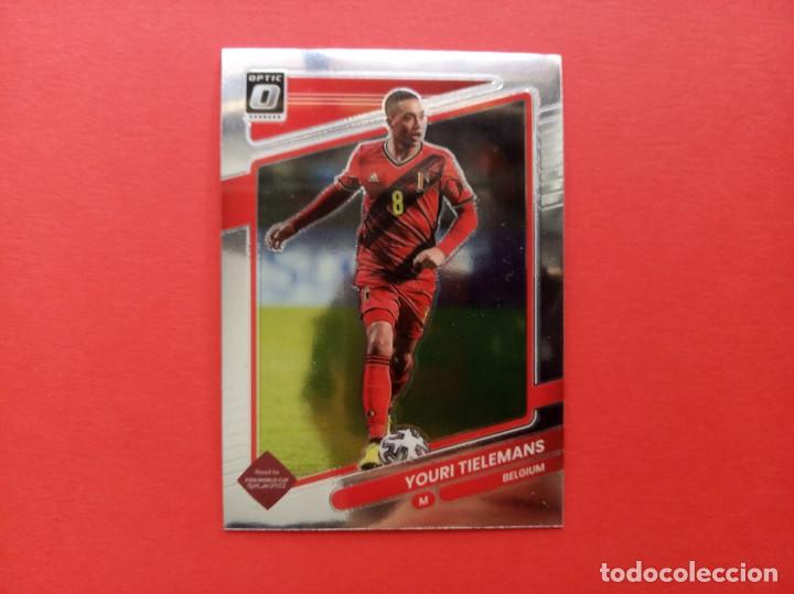 Cromos de Futebol: N&ordm; 12 Optic TIELEMANS B&eacute;lgica Leicester City Donruss Soccer QATAR 2021 2022 Road To World Cup 21 22