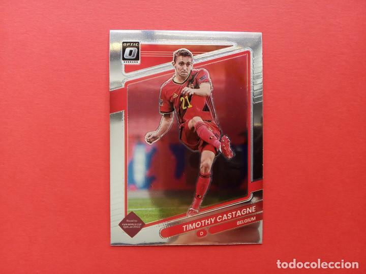 Cromos de Futebol: N&ordm; 14 Optic CASTAGNE B&eacute;lgica Leicester City Donruss Soccer QATAR 2021 2022 Road To World Cup 21 22