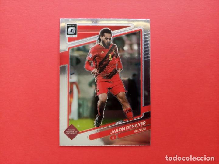 Cromos de Futebol: N&ordm; 16 OPTIC Jason DENAYER B&eacute;lgica Olympique Lyon Soccer QATAR 2021 2022 Road To World Cup 21 22