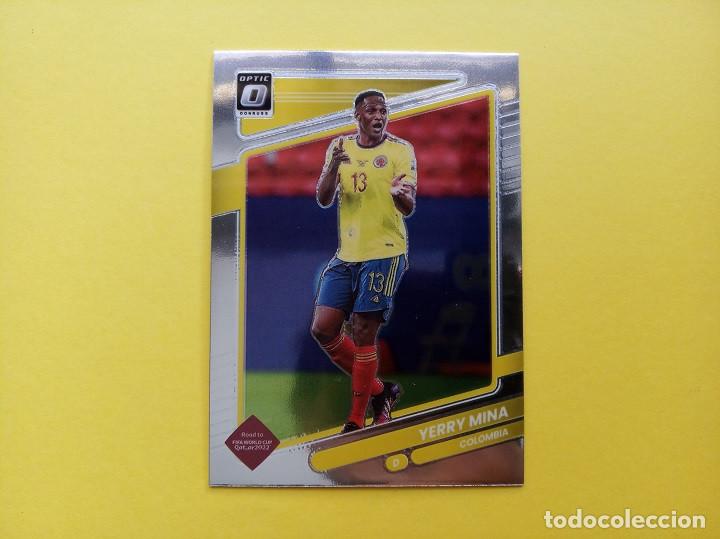 Cromos de Futebol: N&ordm; 29 OPTIC Yerry MINA Colombia Everton FC Donruss Soccer QATAR 2021 2022 Road To World Cup 21 22