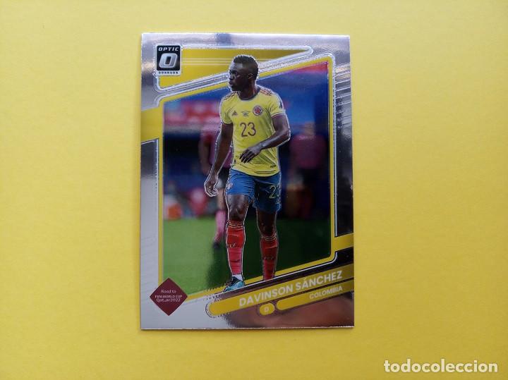 Cromos de F&uacute;tbol: 33 Optic DAVINSON SANCHEZ Colombia Tottenham Donruss Soccer QATAR 2021 2022 Road To World Cup 21 22